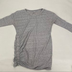 Grey maternity shirt